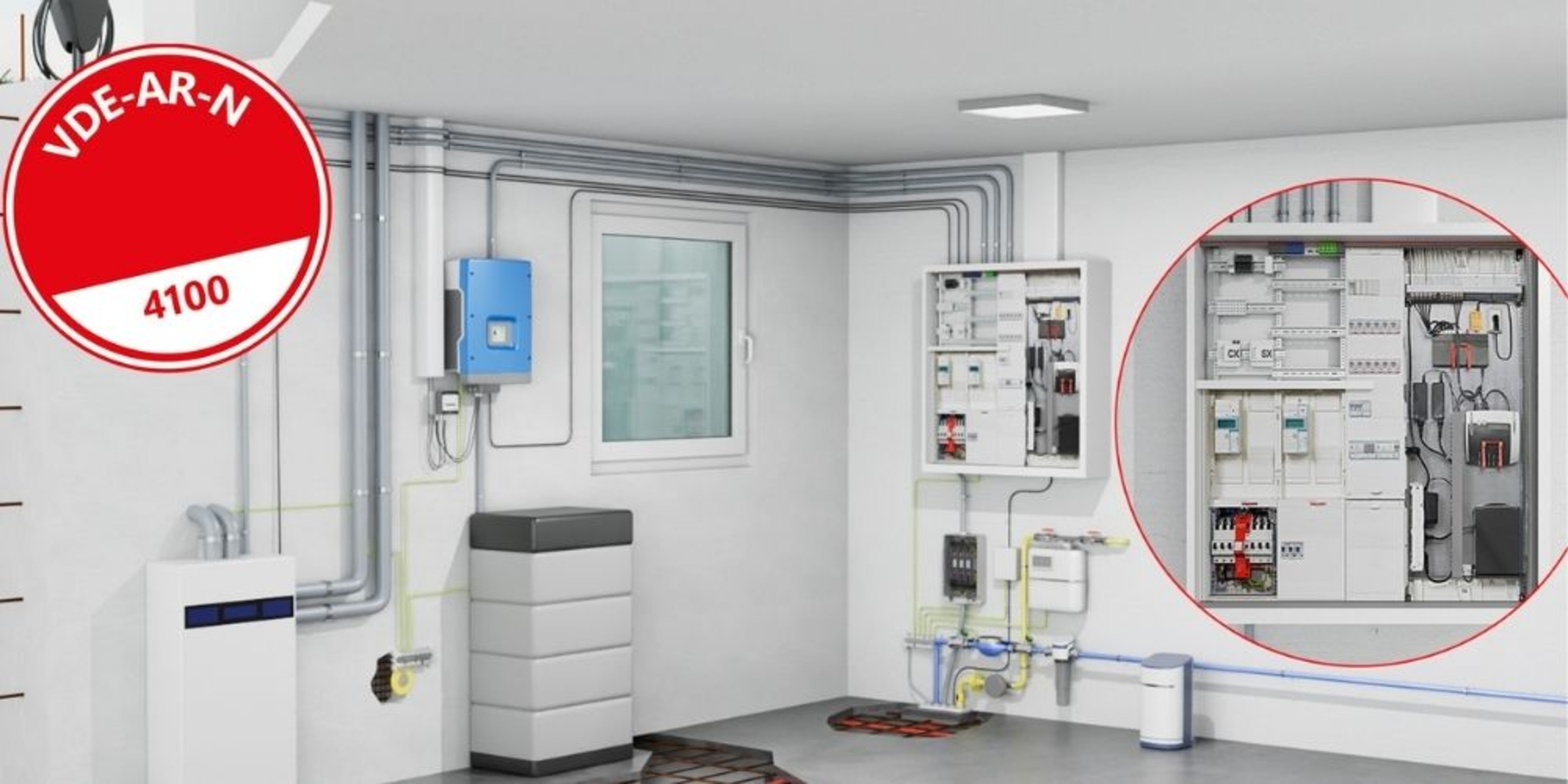 Schutz für Hausanschluss, Zähler, Unterverteilung bei Elektro Eichenseer in Ensdorf